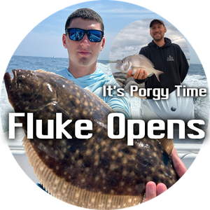 Fluke Opens • Weakfish Show-Up • Porgies Are In • Bluefish Make A Showing • Lemon Garlic Fluke Recipe