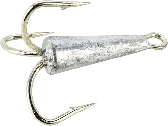 Weighted Treble Bunker Snag Hooks  J & J Sports Inc.-Bait & Tackle-Fishing  Long Island