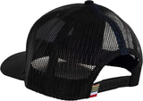 Guy Harvey Men's Marlin Patch Mesh Trucker Hat Black