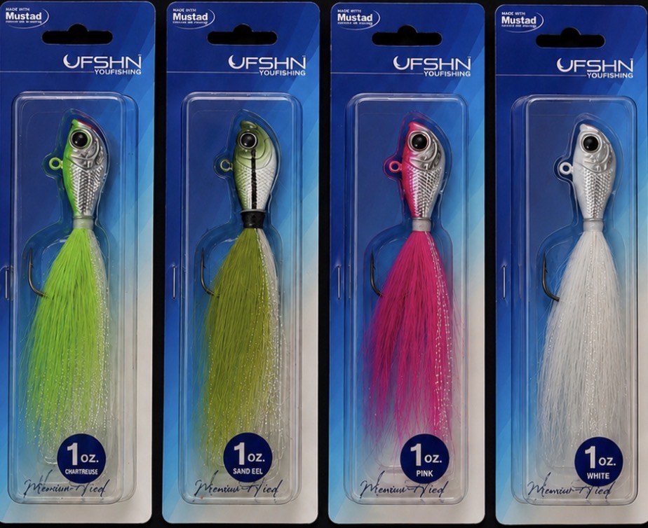 UFSHN Minnow Head Bucktail 1oz / Pink