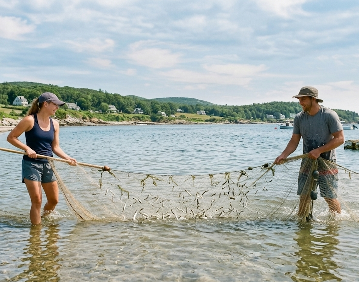Ranger 4' X 20' Seine Minnow Drag Net – J & J Sports Inc.-Bait & Tackle- Fishing Long Island