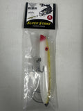 Super Strike Zig Zag 2 3/8 Darter Yellow/ White