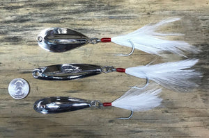 "Charlie Graves Lures"  3 Lure Combo Pack:1) Butterfish 1) Surf Runner 1) RV5M