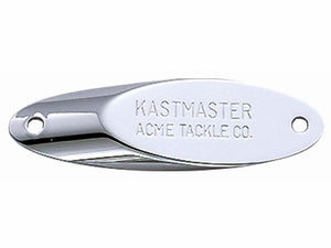 KASTMASTER PLAIN WITH "SPLIT RING" AND "TREBLE HOOK" SILVER