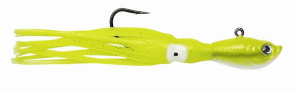 Spro Squid-tail Jig Chartreuse