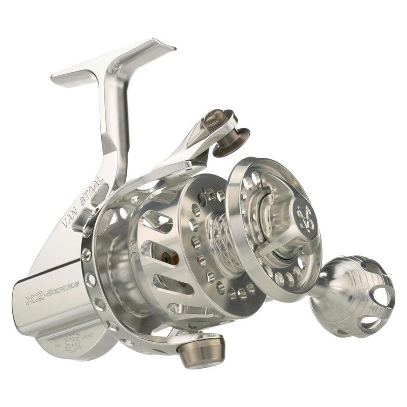 Van Staal VS X2 Bailess Spinning Reel VS200SX2 Silver – J & J