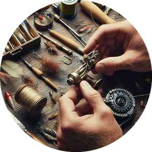 ROD AND REEL Repair Services Available-(631) 654-2311