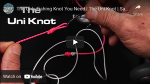 Uno Knot-The Only Fishing Knot You Need-View Video