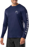 Guy Harvey Men's Diamond Blue Performance Sun Protection Top