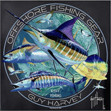 Guy Harvey Men’s Harbor Lite Long Sleeve T-Shirt