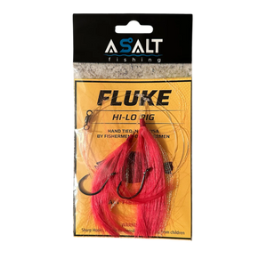 ASALT Fluke Hi-Lo Double Bucktail Rig