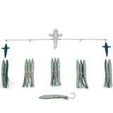 Chatter-Lures Carlson Offshore 36″ Splash Bar w/9″ Fuku Squid
