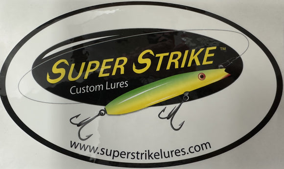 Super Strike Lures Decals