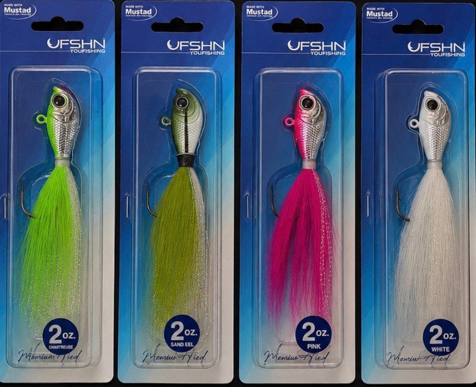 UFSHN Minnow Head Bucktail 1oz / Pink
