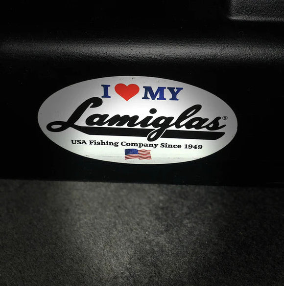 I Love Lamiglas Sticker !