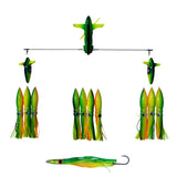 ChatterLures 24″ Wingman Side Tracker with 9″ Floating Shell Squid