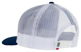 Guy Harvey Men's Cali Vibes Patch Perforated Snap Back Estate Blue