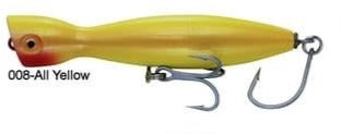 Super Strike Little Neck Popper 3oz Yellow PP6W-008