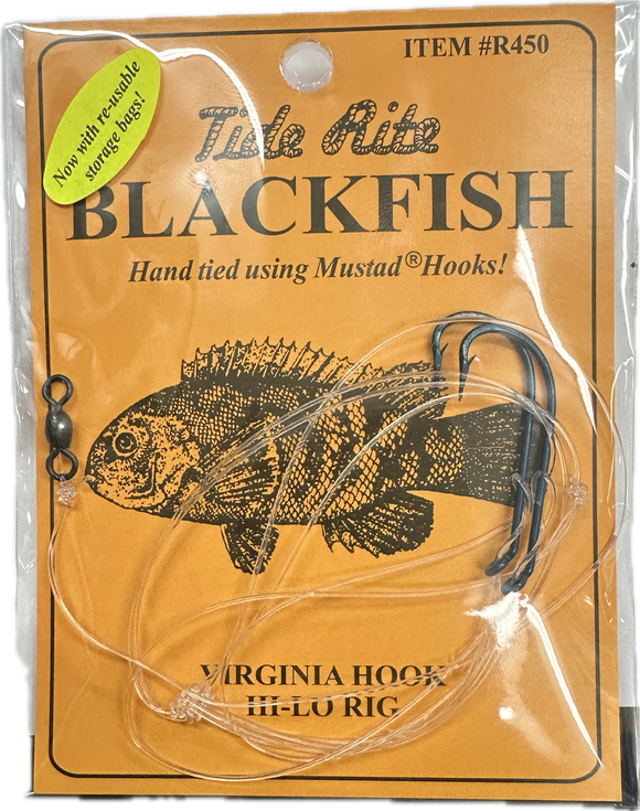 Tide Rite Blackfish Double Hook Rig Model #R450 – J & J Sports Inc