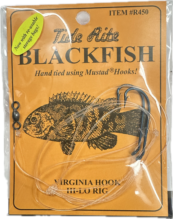blackfish fishing hooks Tide Rite Blackfish Double Hook Rig Model #R450