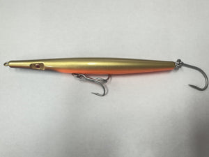Super Strike Super "N" Fish 3oz Needle Fish Gold/Neon Orange NF7HW-044