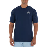 Guy Harvey Marlin Dorado Men's Back-Print Tee w/ Pocket