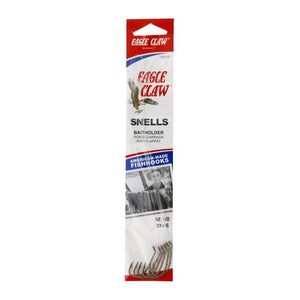 eagle claw saltwater snelled fish hooks Eagle Claw 139H Baitholder Snell