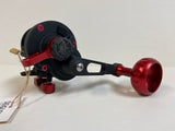 SEIGLER Small Game Narrow Lever Drag Custom (SGN) Matte Black and Red