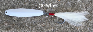 Charlie Graves Lures J8-White 2-1/4oz