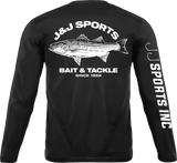 J&J SPORTS LONG SLEEVE UVX T-SHIRTS WITH SLEEVE PRINT