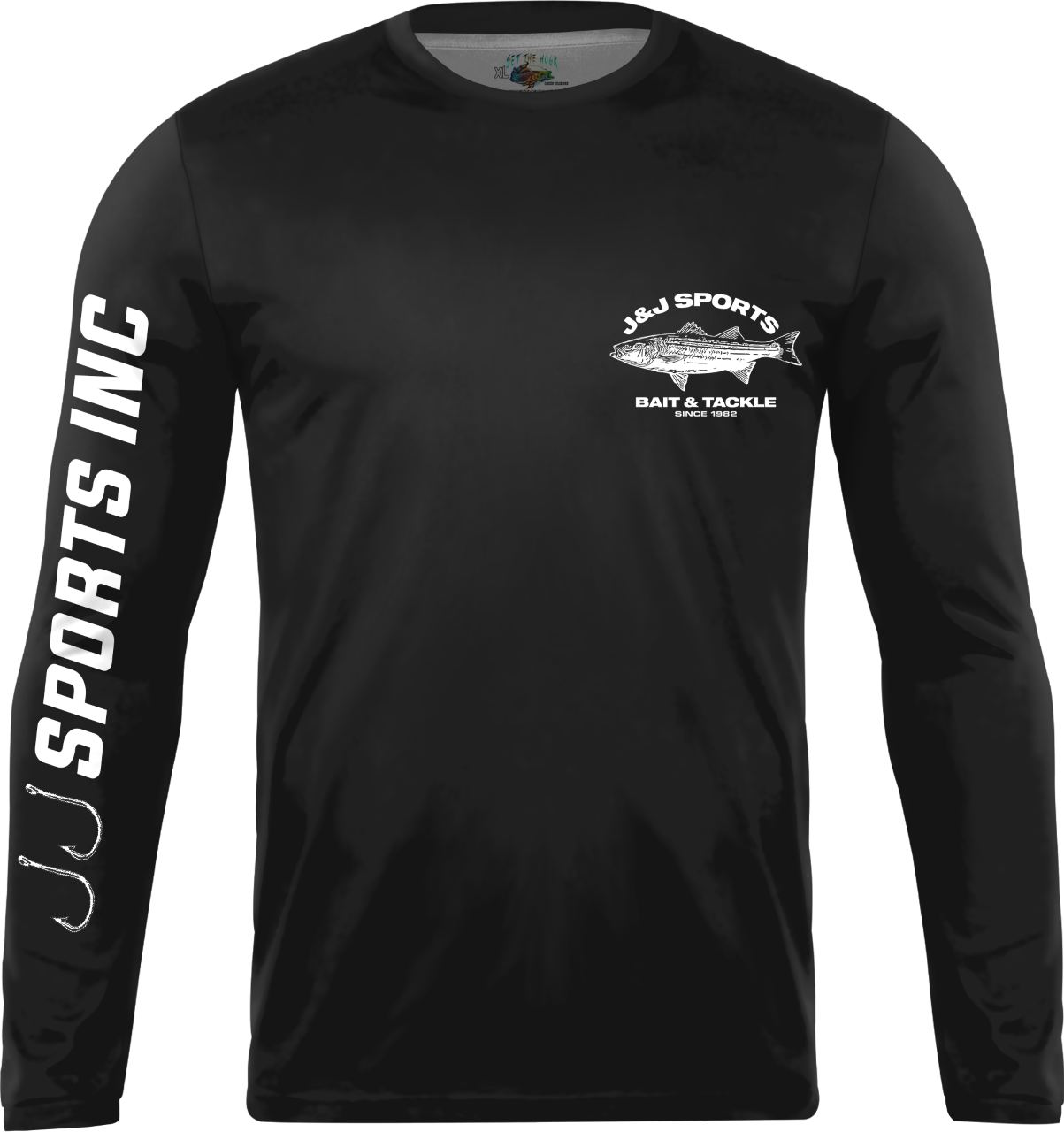 J&J SPORTS LONG SLEEVE UVX T-SHIRTS WITH SLEEVE PRINT – J & J Sports Inc.- Bait & Tackle-Fishing Long Island