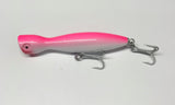 Super Strike 2 3/8 oz Little Neck Popper Pink White