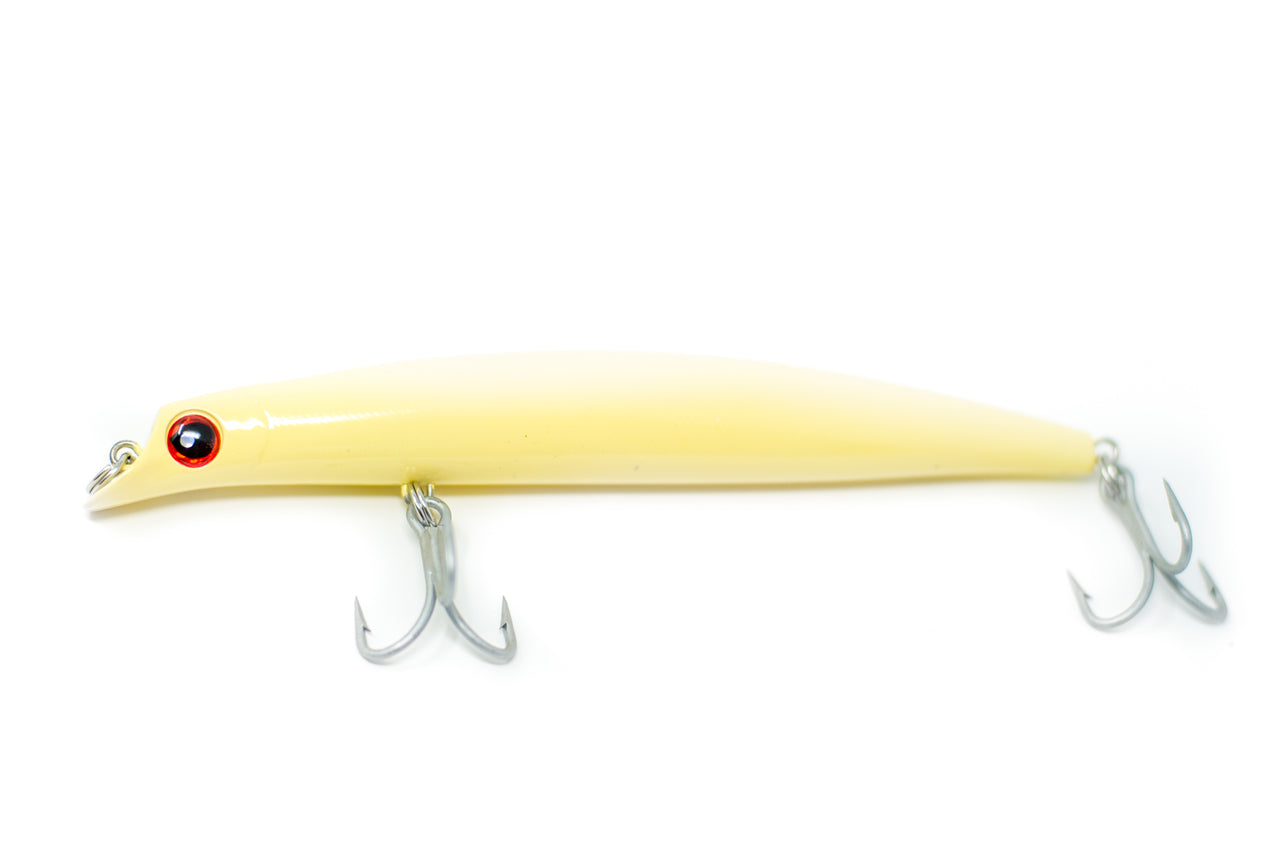 buy surf fishing lures Saltwater Kit, Jerkbait Striped Bass Lures Fishing Striper Lures Deep Diving Jerkbait Popper Plugs Hard Minnow Lures Baits for Inshore Offshore Ocean Deep Sea Fishing : Sports salt tough components (1 pack) Got-Cha G101GH White
