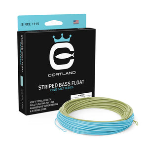 Cortland Striped Bass float WF 10 ice blue 100 ft