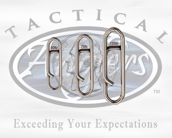 Tactical Anglers Power Clips-125lb BULK 25pc pack - JJSPORTSFISHING.COM