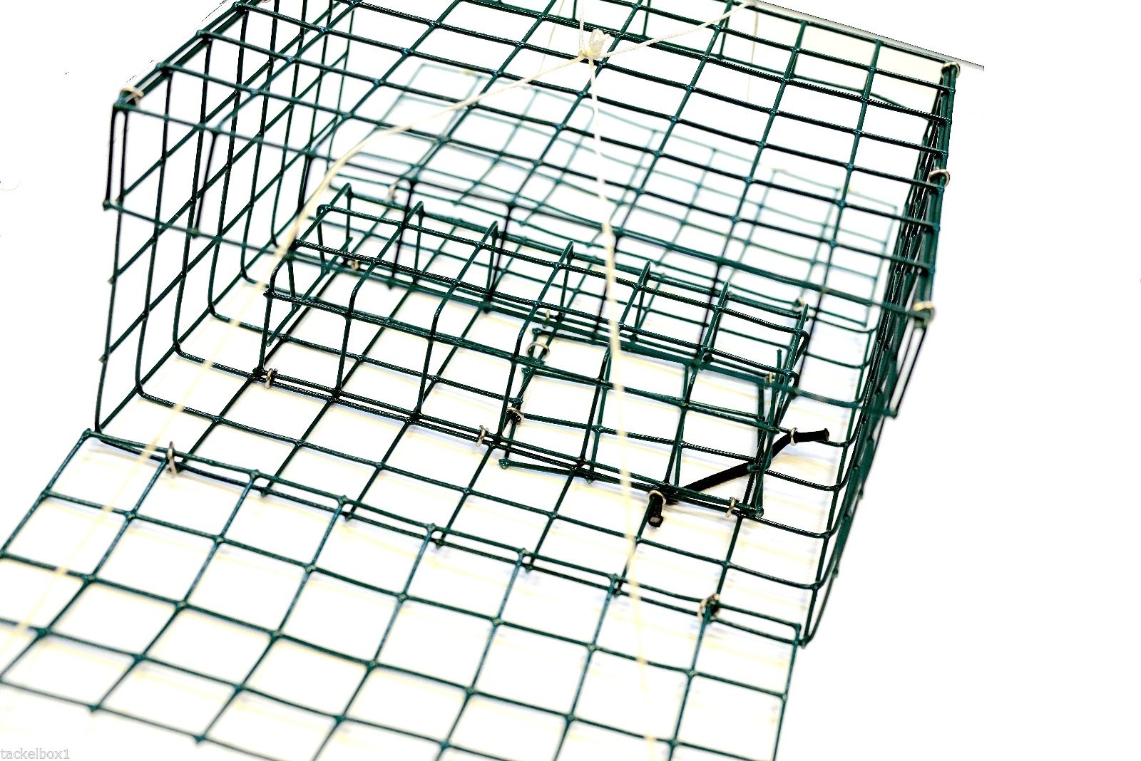 Vinyl Coated Two Door Crab Trap 12X12X6.25 – J & J Sports Inc.-Bait &  Tackle-Fishing Long Island