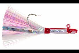 Tsunami Glass Minnow Jig 3/8 red