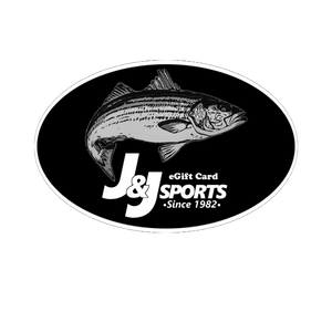 JJSPORTSFISHING.COM Digital eGift Card (Online or In-store purchases)