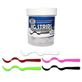 Fat Cow Jig Strips Eel Tail 5 1/2"- 8 ct Squid Scented