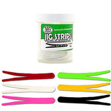 Fat Cow Jig Strips Split Tail 5" - 8 ct Squid Scented