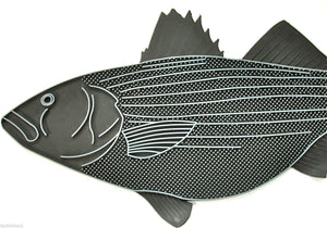 Striped Bass Floor/Door Mat - JJSPORTSFISHING.COM