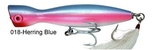 Super Strike 2 3/8 oz Little Neck Popper Herring Blue