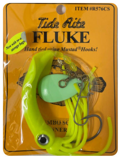 FJ. Neil /Tide Rite Tide Rite R576 Squid Spinner Fluke Rig