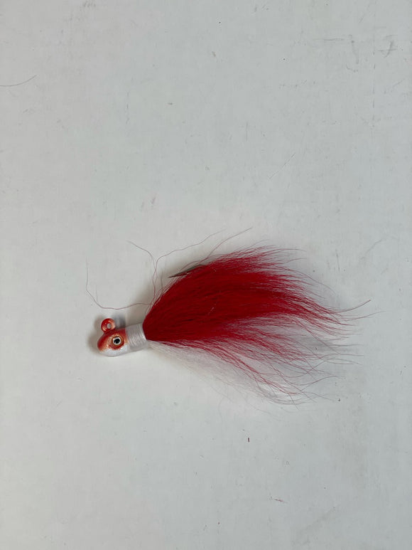 Jecks Bucktails Red/White 3 Pack