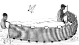 Ranger 4' X 20' Seine Minnow Drag Net - J & J Sports Inc.-Bait & Tackle-Fishing Long Island