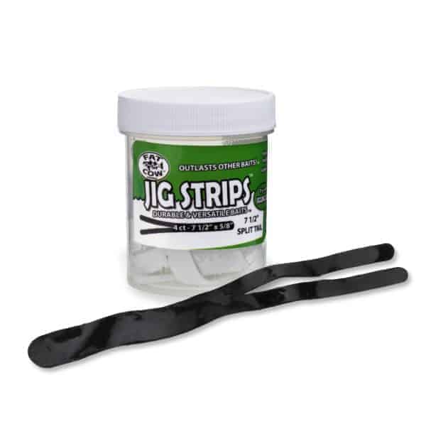 Uncle Josh Pork Rind replaced by Fat Cow Jig Strips - Fat Cow Fishing
