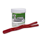 Fat Cow Jig Strips Split Tail 7 1/2″ - 4 ct Squid Scented