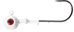 Tsunami Ball Head Jigs 3/40Z white
