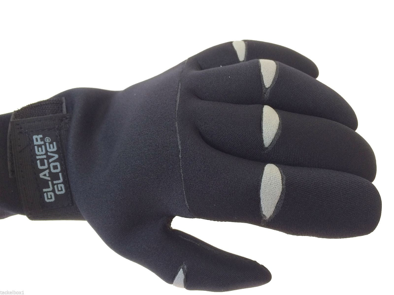 Glacier Glove Stripping And Fish Fighting Fingerless Gloves – Gray – Neoprene – Size? (077GY)