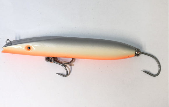 Super Strike  Zig Zag 2 3/8 Silver/Bone/Orange ZZ6W-054